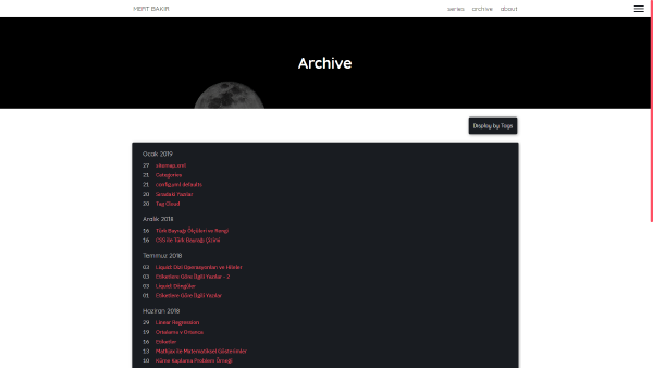 v2.2 Archive Screen