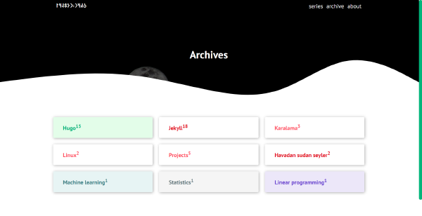 Sections using flexbox